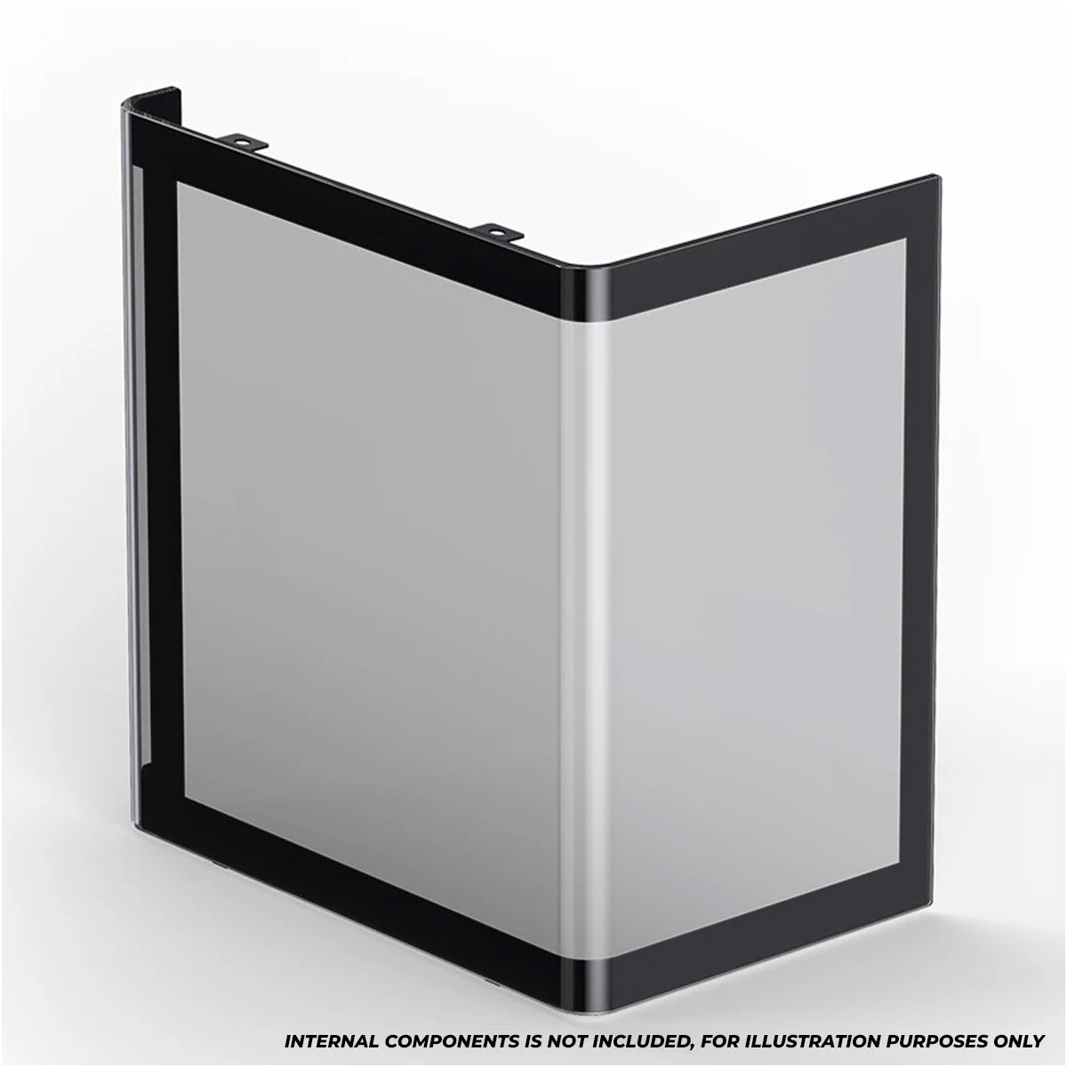 Jonsbo TK-0 ITX Separated Cabinet Computer Case (Black, White)
