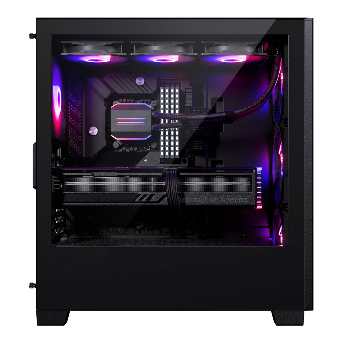 Phanteks XT Pro Ultra Tempered Glass With 4X 140MM RGB Fan PC Case