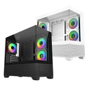 Cooler Master Elite 490 Tempered Glass mATX Case | DataBlitz