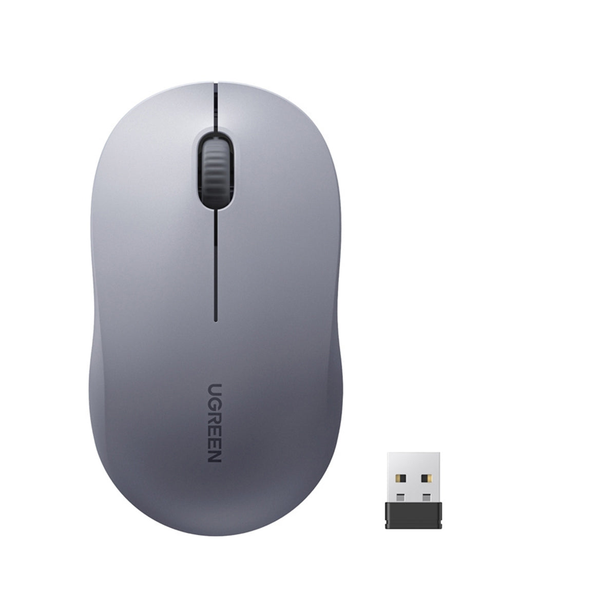 Ugreen Multi-Mode 4000DPI Wireless Mouse - with Battery (Gray) (M331/65892)