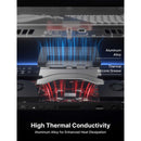 JSAUX RGB Back Plate for ROG Ally X (Transparent) (PC0112)