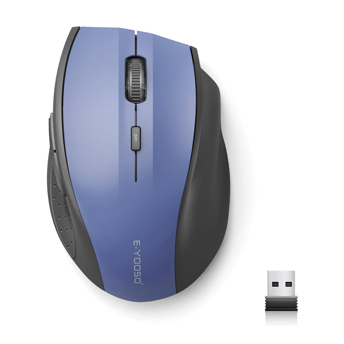E-Yooso E-1010 Wireless Mouse (Blue)