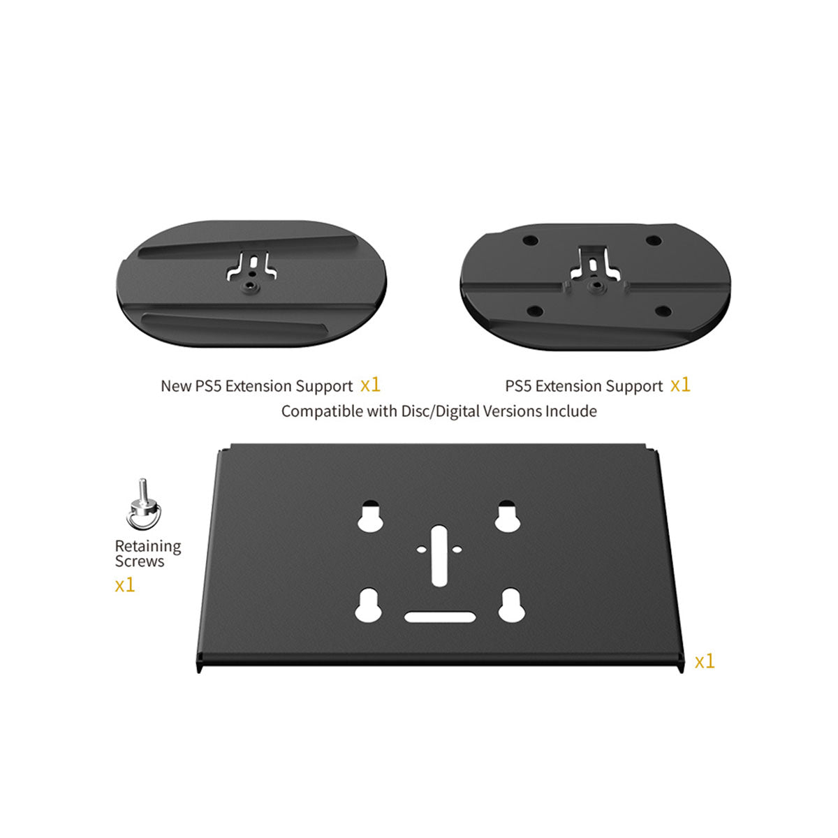 Dobe Wall Mounting Bracket for PS5 / PS5 Slim / PS5 Pro TP5-3502