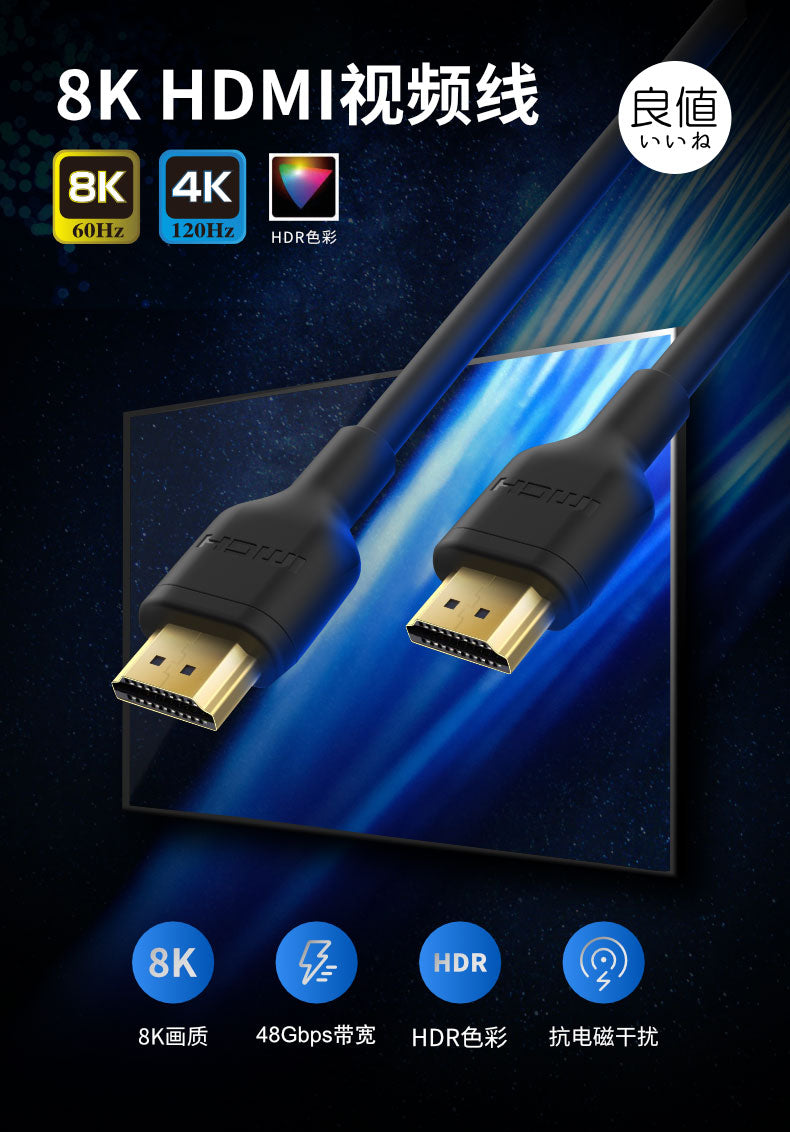 IINE 8K HDMI Cable 2M (L499)