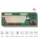 Akko TAC87 Matcha Red Bean Multi-Mode RGB Hot-Swappable Mechanical Keyboard (Akko Stellar Rose Switch)