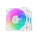 DeepCool FD12 WH ARGB 3-in-1 3x120mm Fans (White) (R-FD12-WHAPN3-G)