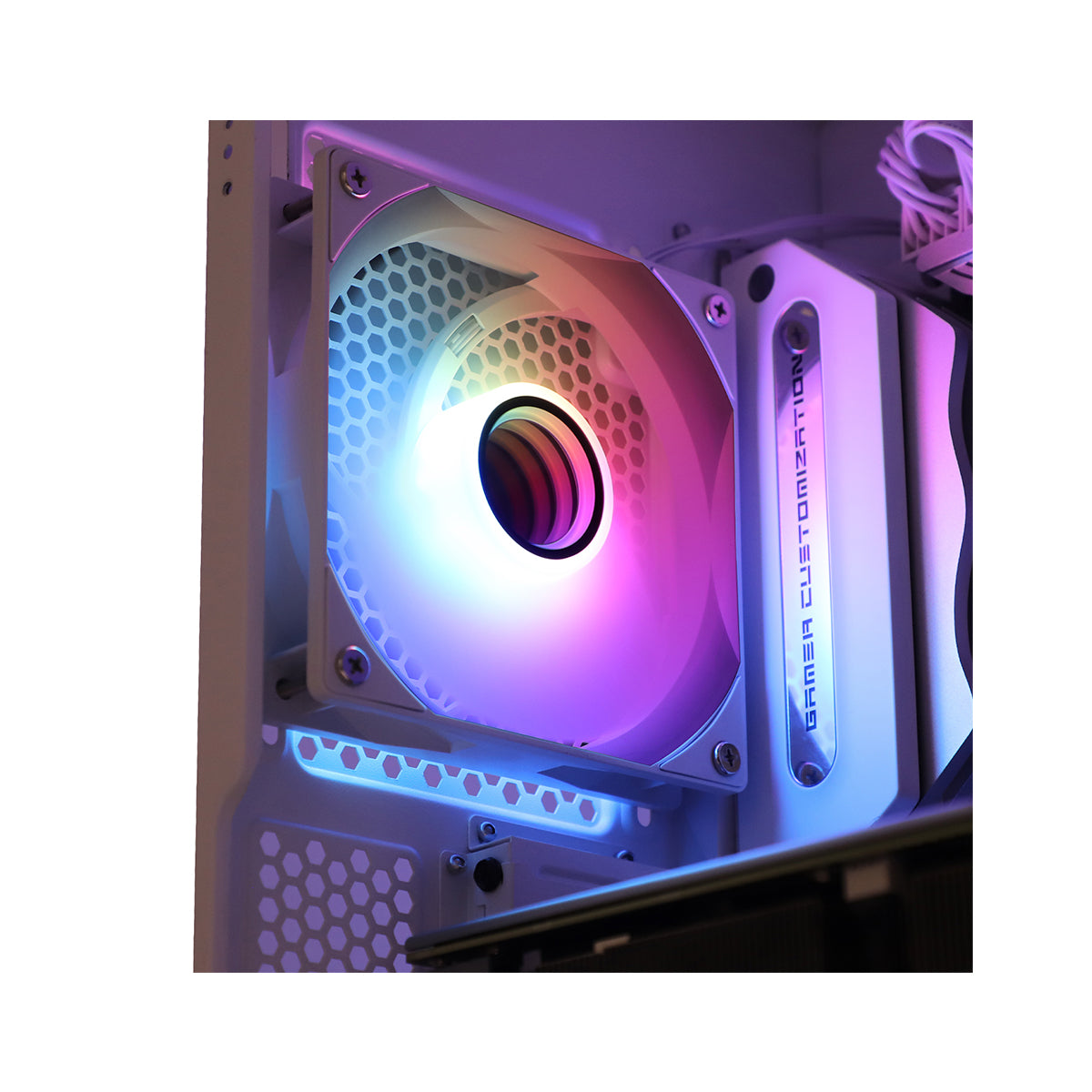 Thermalright TL-C12W-S V3 120MM PWM ARGB CPU Cooling Fan (White)
