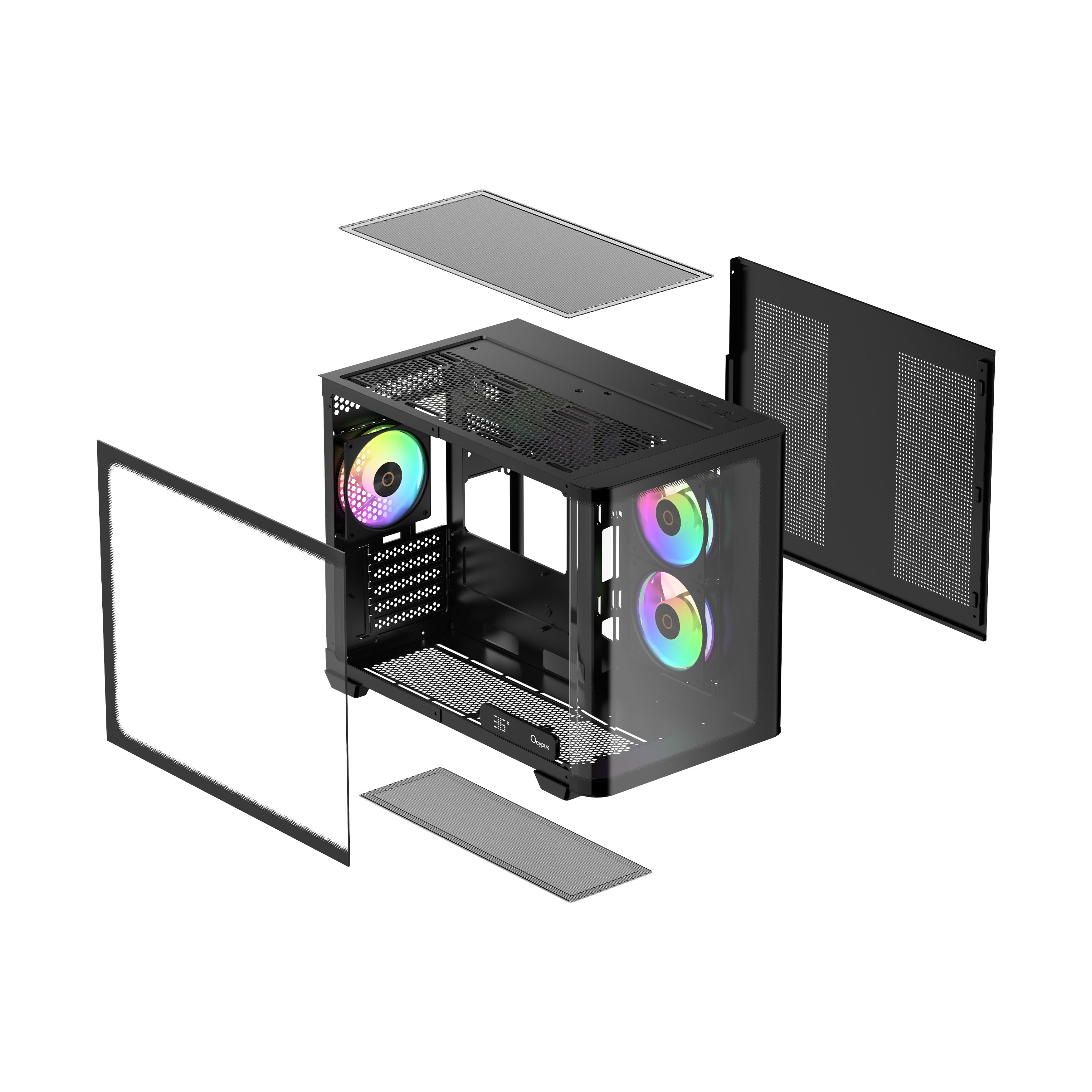 Ocypus Iota C50 Curve ARGB Digital Mini Tower PC Case