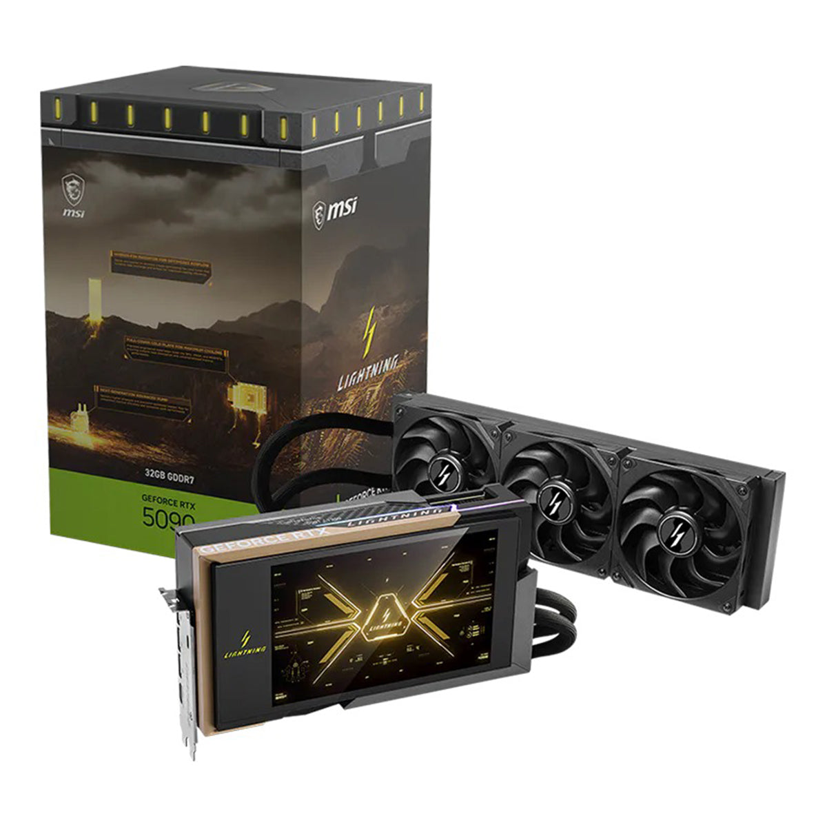 MSI GeForce RTX 5090 32GB Lightning Z GDDR7 Graphics Card