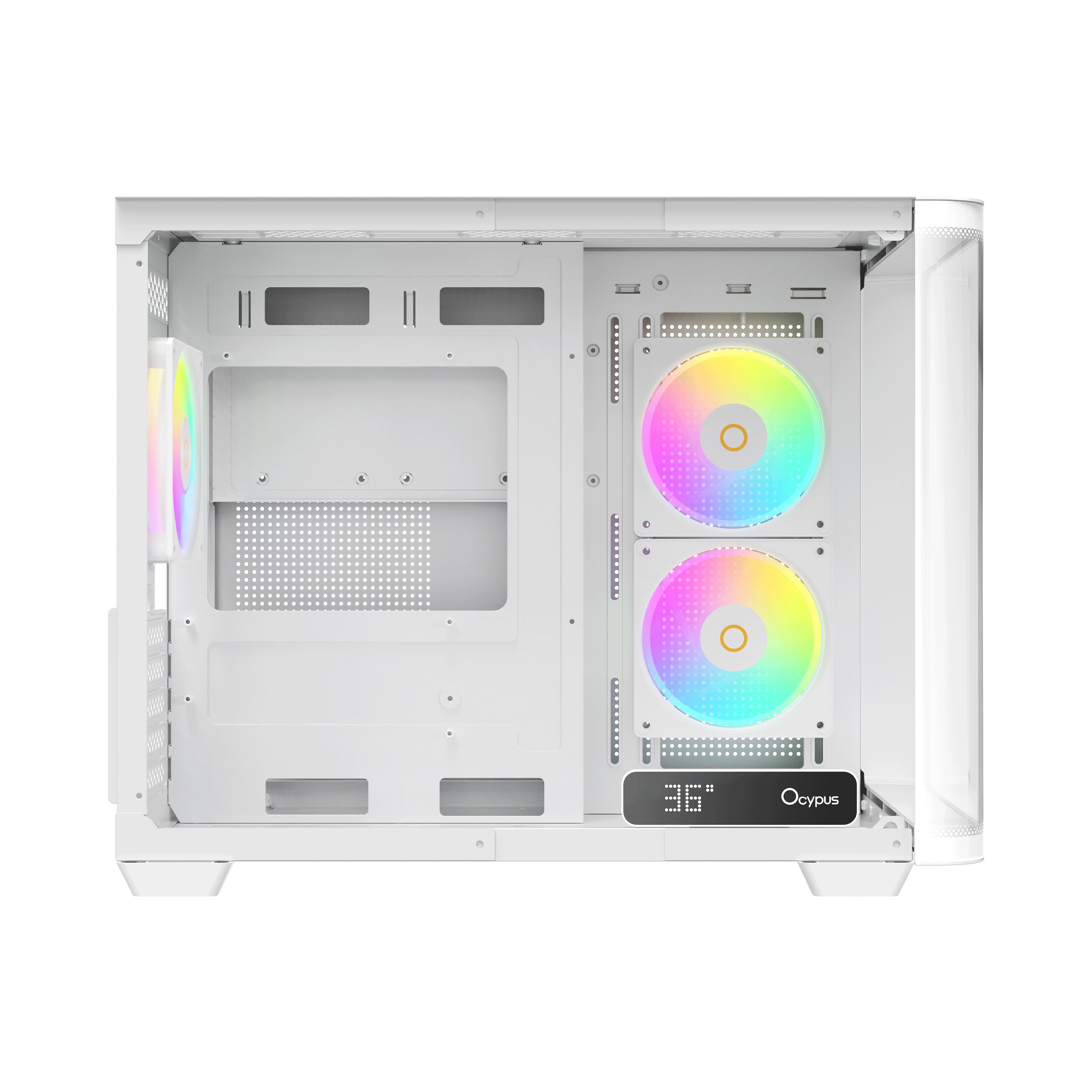 Ocypus Iota C50 Curve ARGB Digital Mini Tower PC Case