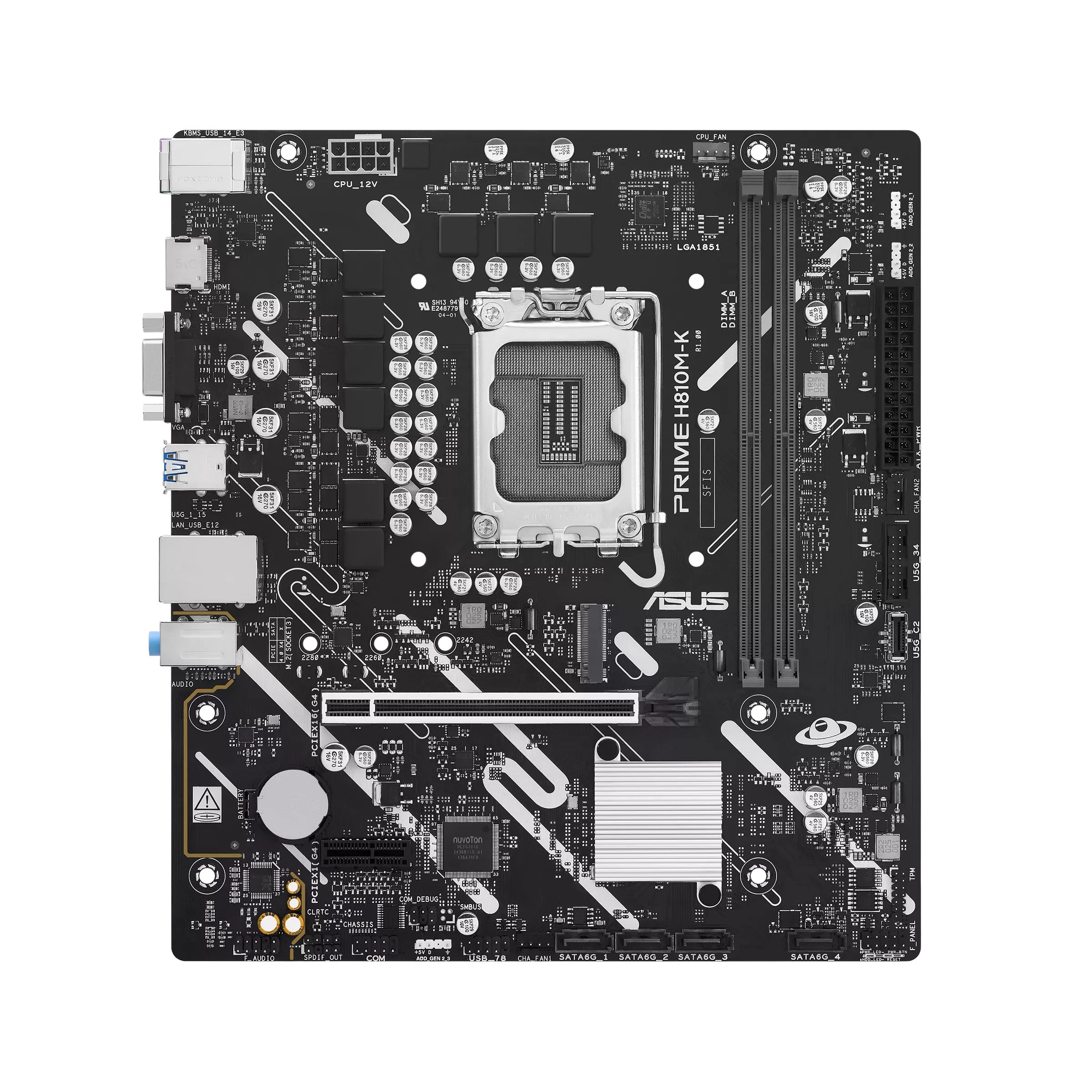 ASUS Prime H810M-K DDR5 Intel Motherboard