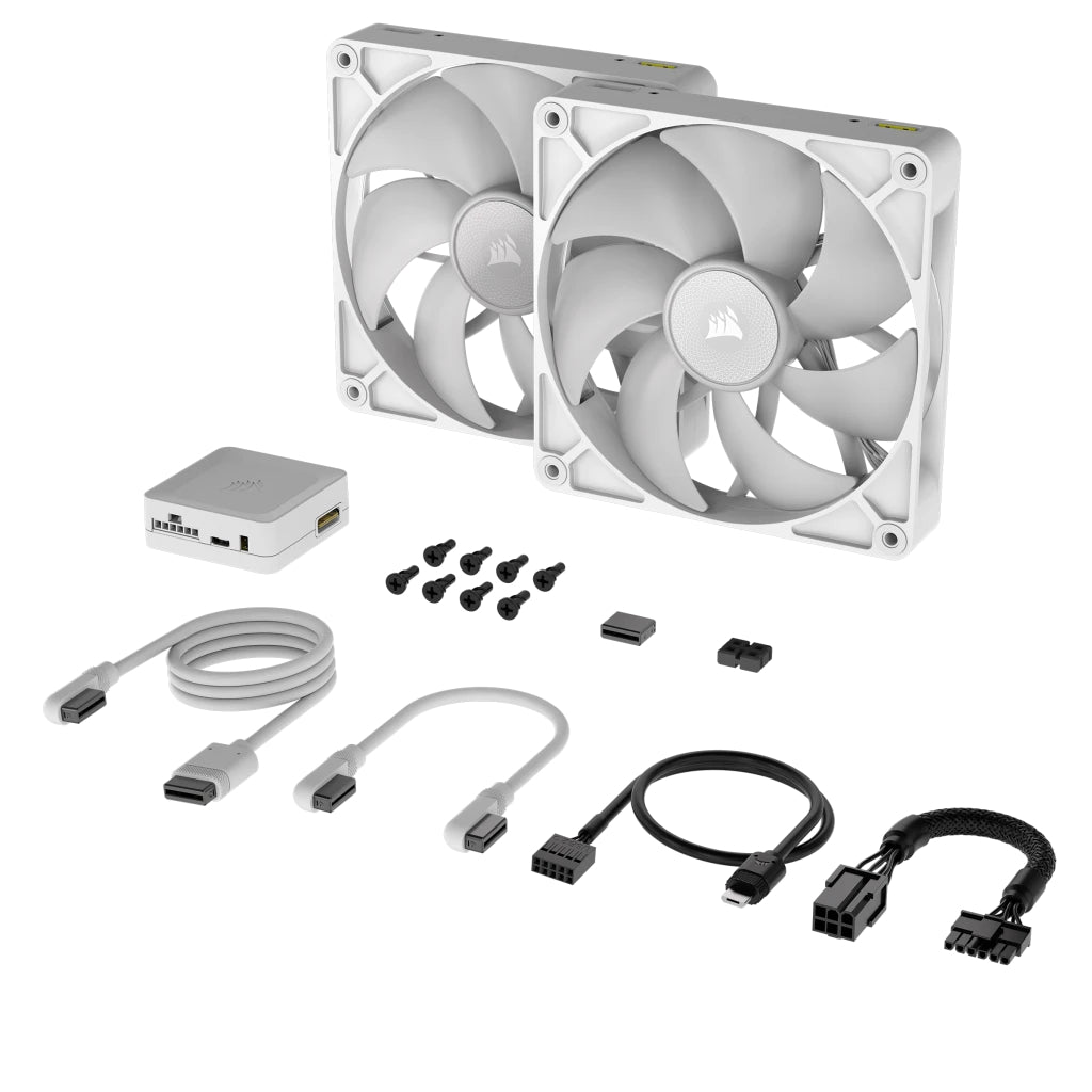 Corsair iCue Link RX140 RGB 140MM PWM Fan Twin Starter Kit | DataBlitz