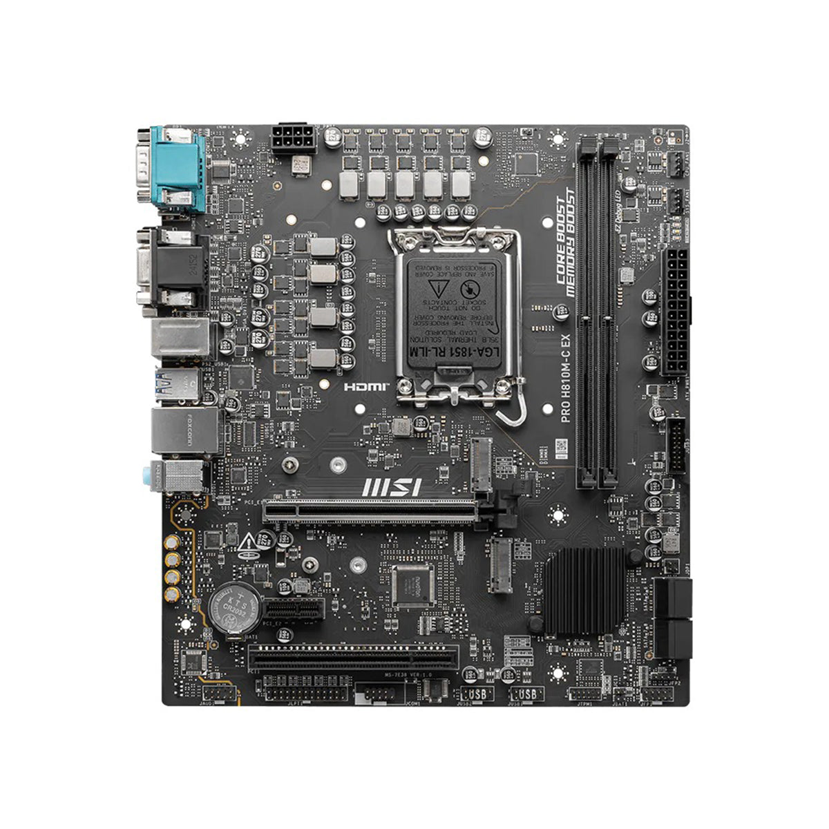 MSI Pro H810M-C EX DDR5 Intel Motherboard