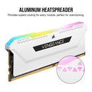 Corsair Vengeance RGB Pro SL 32GB (2x16GB) DDR4 DRAM 3600MHz C18 Memory Kit - White | DataBlitz
