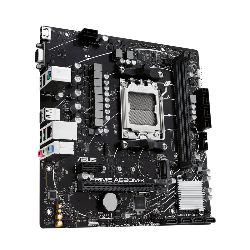 Asus Prime A620M-K DDR5 Motherboard | DataBlitz