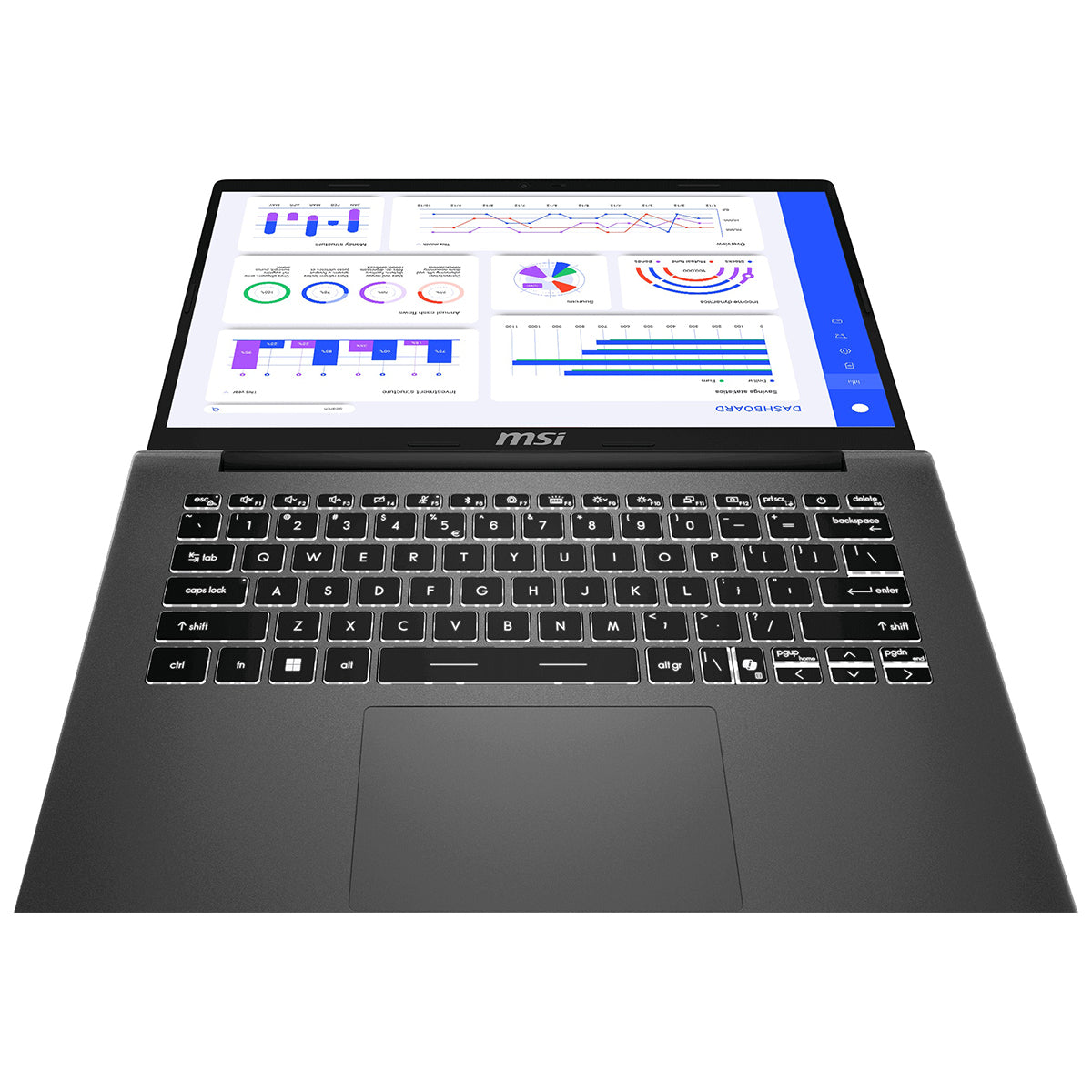 MSI Modern 14 F13MG-648PH Laptop (Platinum Grey)