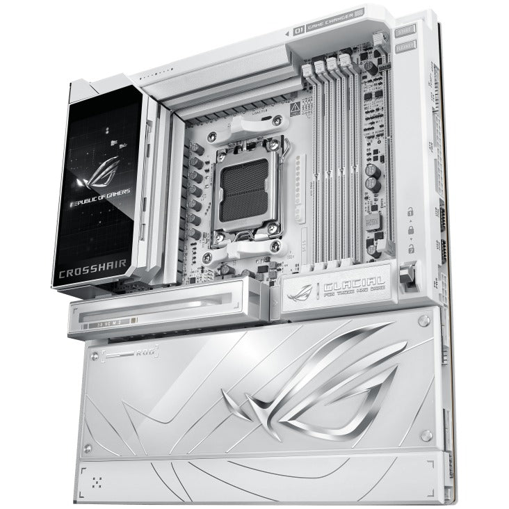 ASUS ROG Crosshair X870E Glacial DDR5 AMD Gaming Motherboard