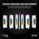 Corsair Vengeance RGB 32GB (2x16GB) DDR5 DRAM 6000MHz Memory Kit | DataBlitz