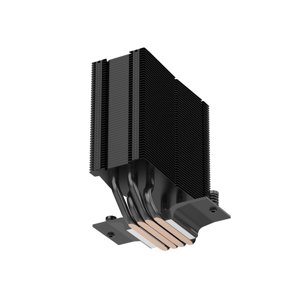 Sama X40 Low-Profile Tower Type CPU Air Cooler with 4 Direct-Touch Heat Pipes & 100mm Fan