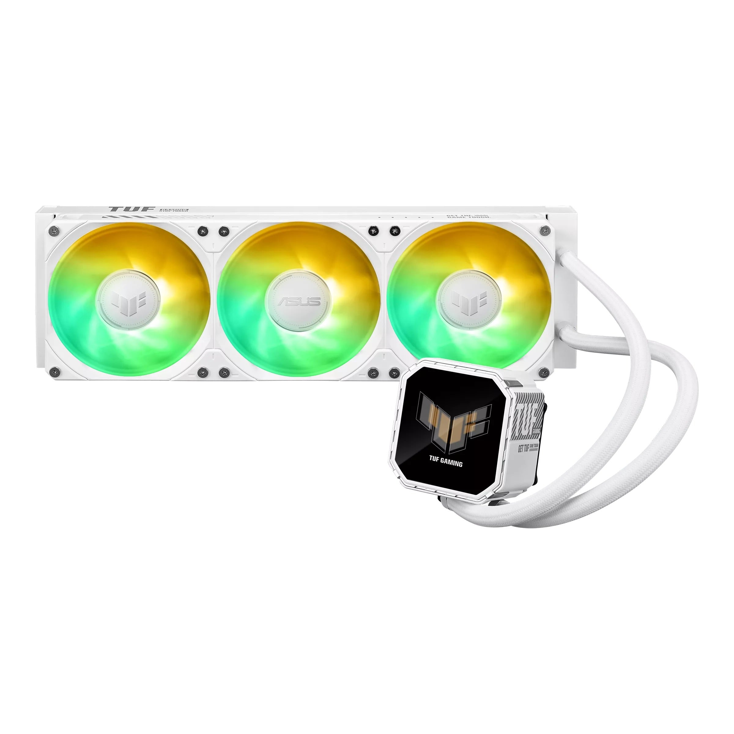 ASUS TUF Gaming LC III 360 ARGB LCD CPU Liquid Cooler with Pre-Installed & Integrated Triple Fans