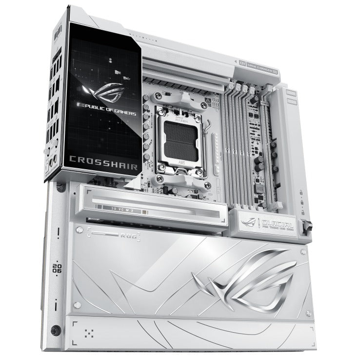 ASUS ROG Crosshair X870E Glacial DDR5 AMD Gaming Motherboard