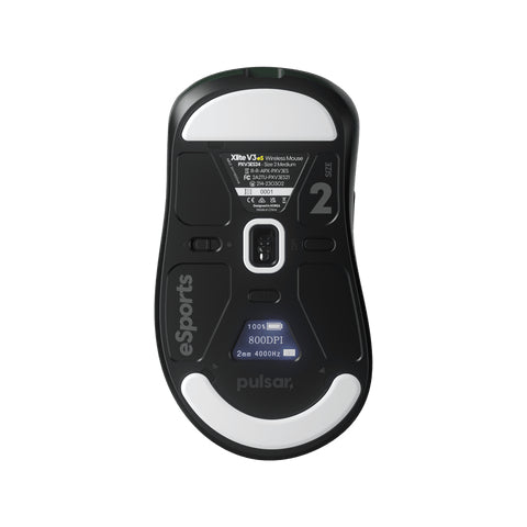 Pulsar Xlite V3 ES eSports Tournament Ed. Wireless Gaming Mouse (Green) Size2 (PXV3ES24)