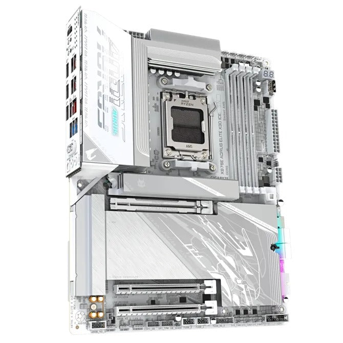 Gigabyte X870E Aorus Elite X3D Ice DDR5 AMD Gaming Motherboard
