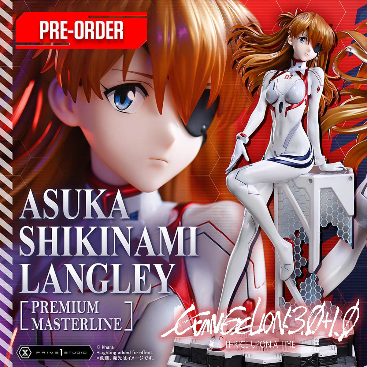 Evangelion: 3.0+1.0 Thrice Upon a Time Asuka Shikigami Langley | DataBlitz