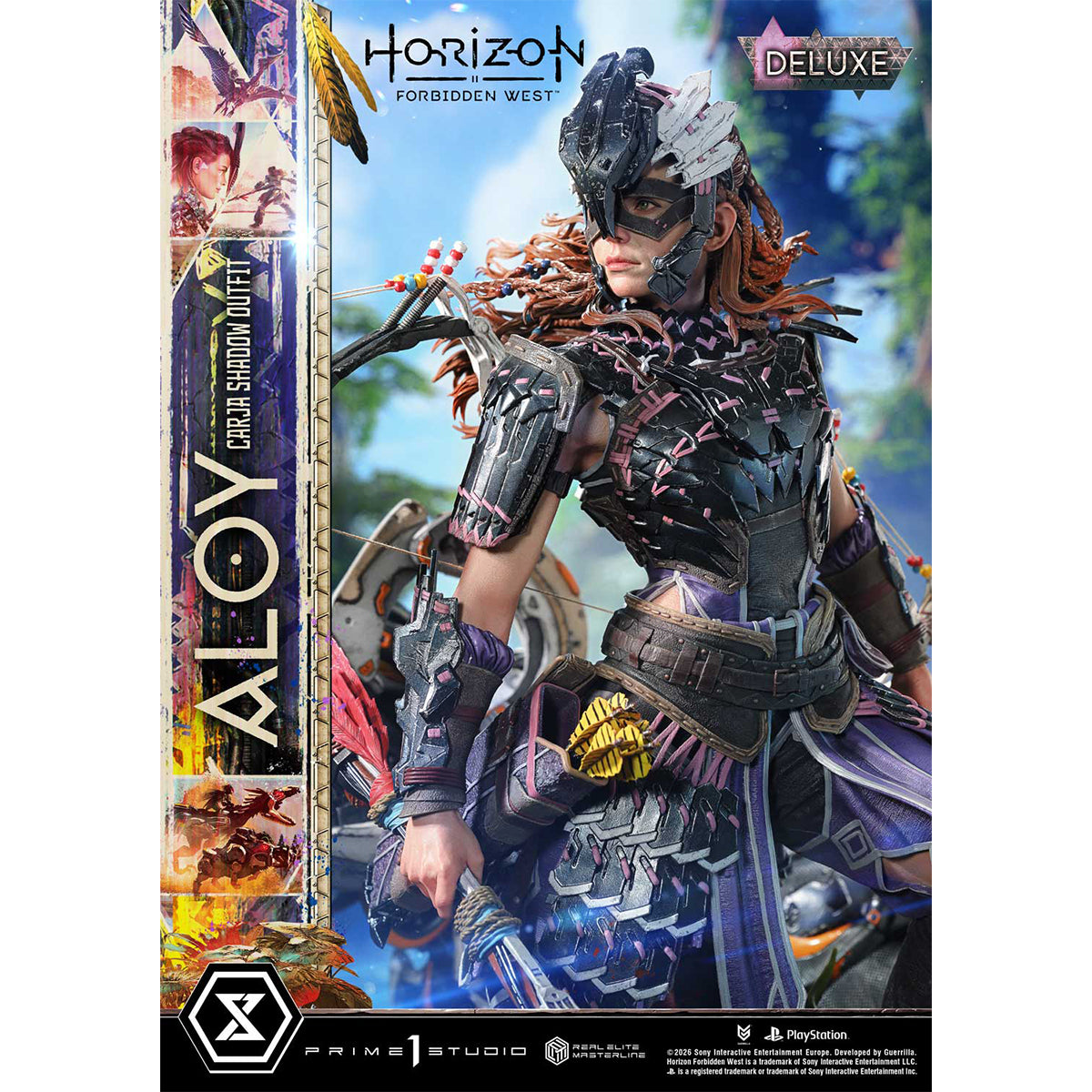 Real Elite Masterline Horizon Forbidden West Aloy Carja Shadow Outfit