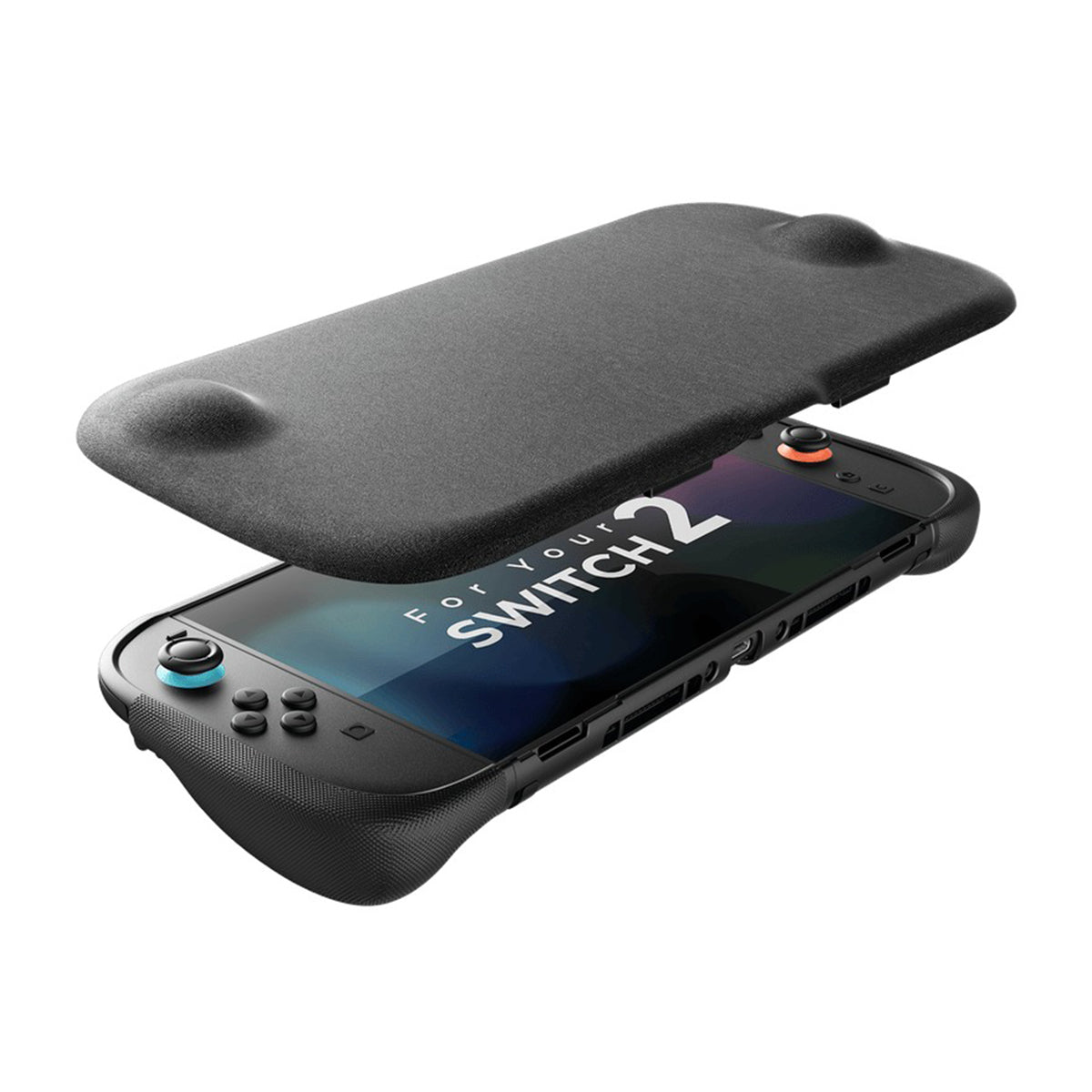 JSAUX Split EveryDay Case Travel Mode for Nintendo Switch 2 (Black)