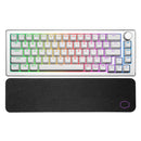 COOLER MASTER CK721 65% HYBRID WIRELESS MECHANICAL KEYBOARD WHITE (BROWN SWITCH TACTILE) - DataBlitz