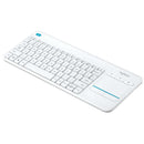 LOGITECH K400 PLUS WIRELESS TOUCH KEYBOARD (WHITE) - DataBlitz