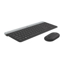 LOGITECH SLIM COMBO MK470 WIRELESS KEYBOARD AND MOUSE (GRAPHITE) - DataBlitz
