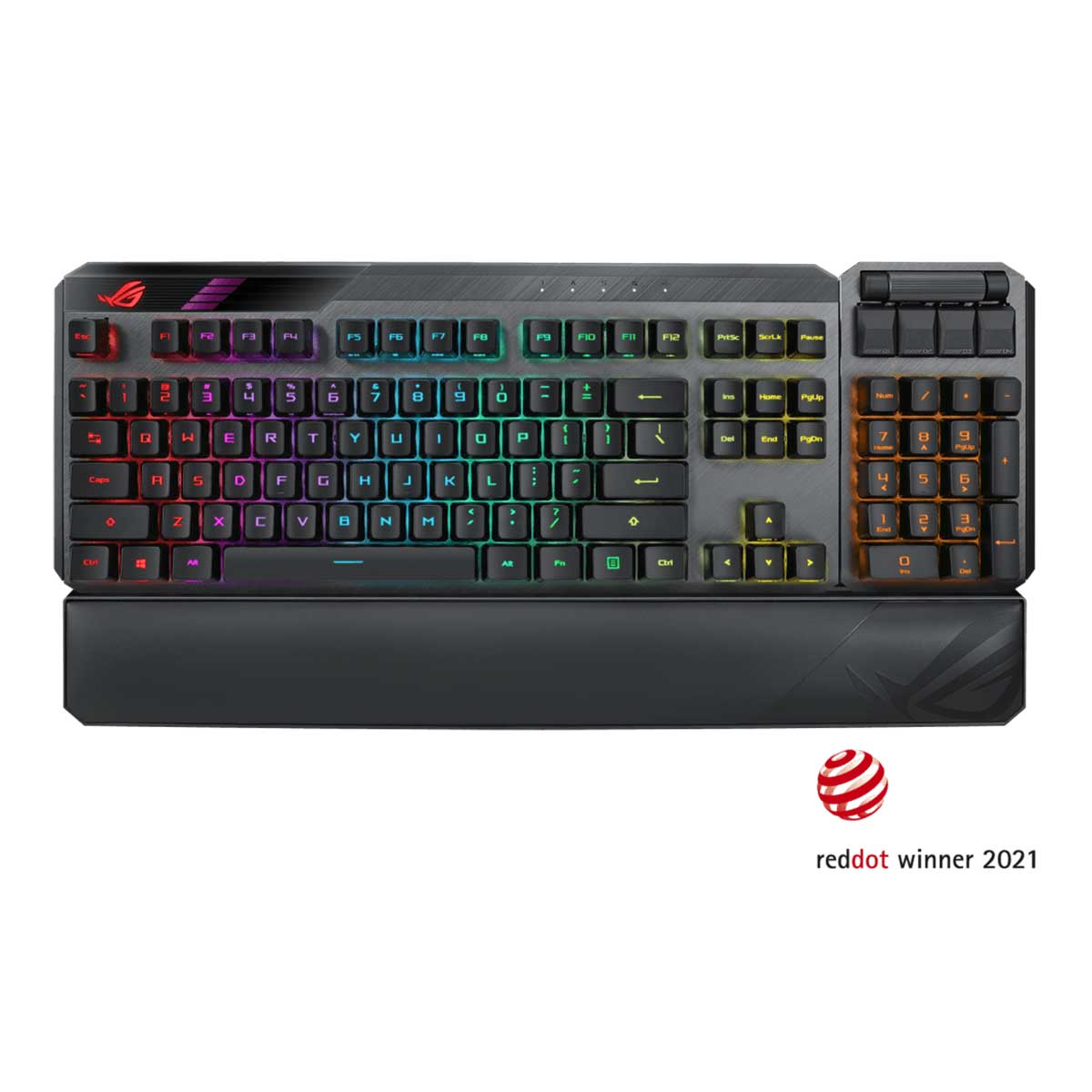 ASUS ROG CLAYMORE II WIRELESS OPTICAL MECHANICAL GAMING KEYBOARD (RED SWITCH) - DataBlitz