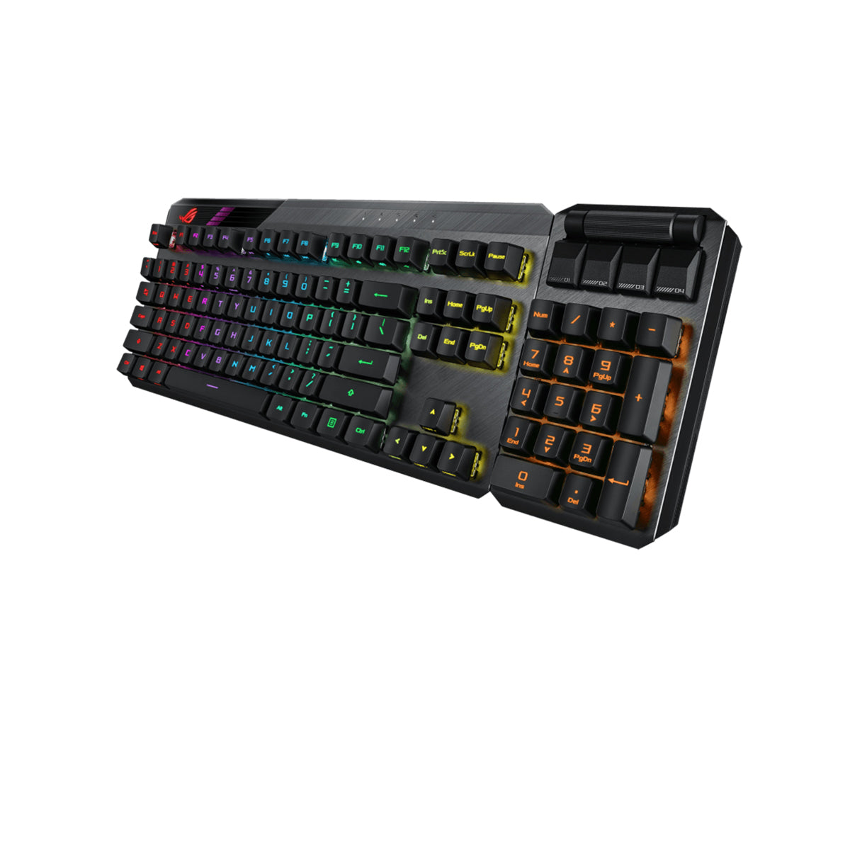 ASUS ROG CLAYMORE II WIRELESS OPTICAL MECHANICAL GAMING KEYBOARD (BLUE SWITCH) - DataBlitz
