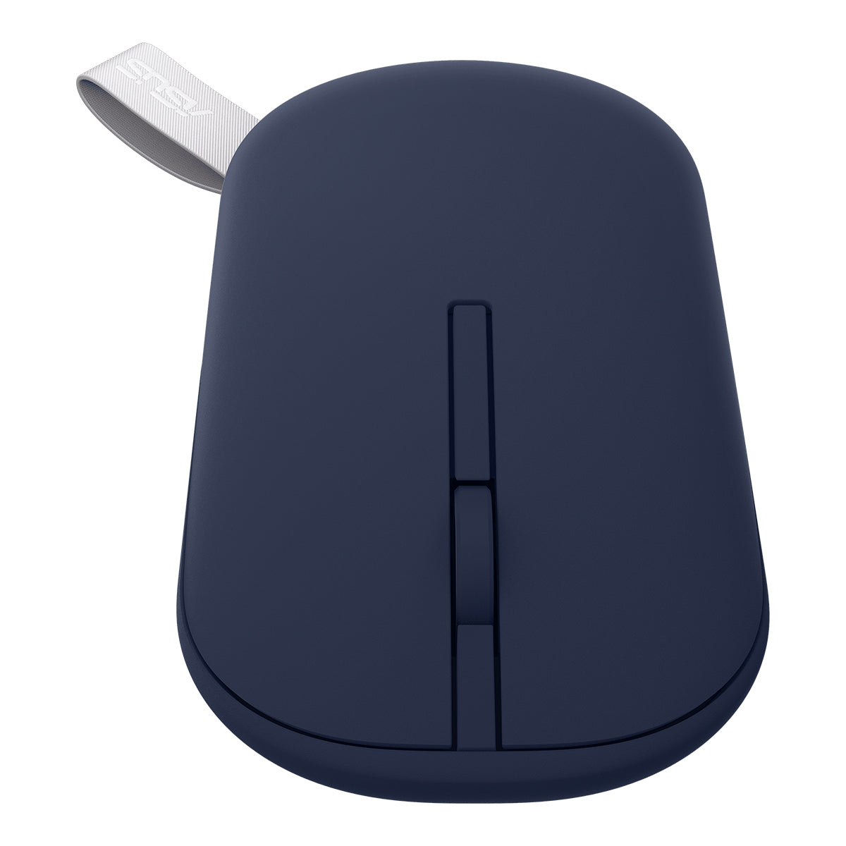 ASUS Marshmallow MD100 Portable Wireless Mouse (Quiet Blue) + Solar Blue Cover - DataBlitz