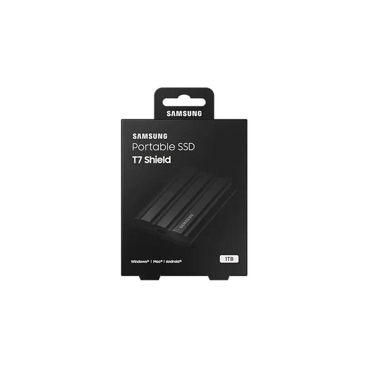 Samsung T7 Shield 1TB Rugged Portable SSD (Black) - DataBlitz