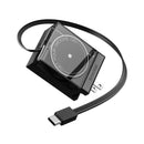 Sharge Retractable 65 USB-C Charger (White, Black) (S4U)