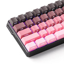 MonsGeek FUN60 Ultra SP Shine-Through Black & Pink Gradient Wired RGB Mechanical Keyboard