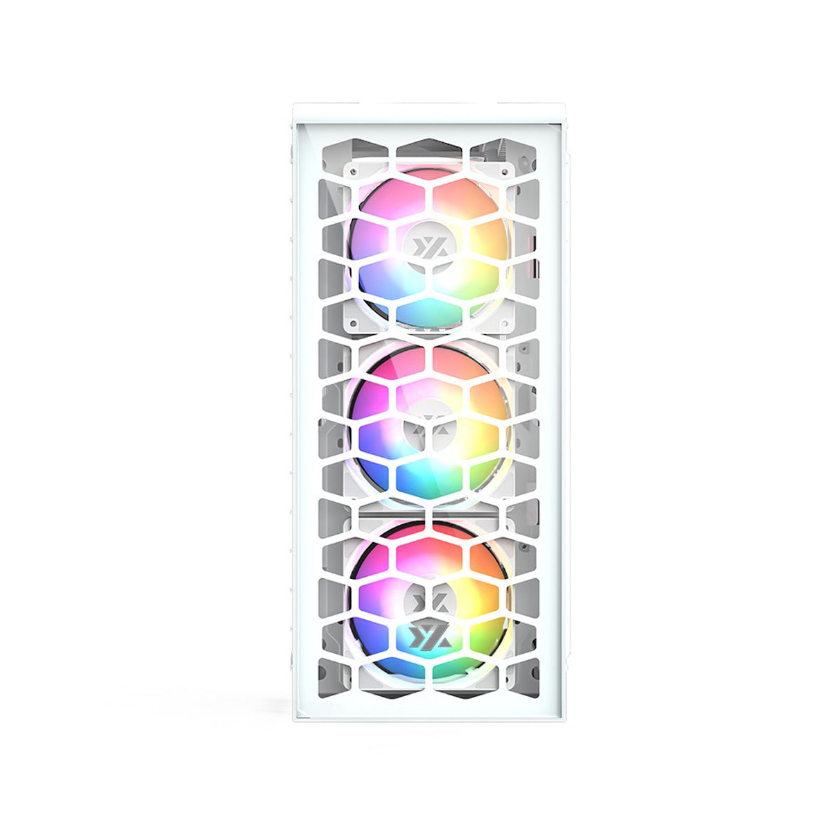 XYZ Airone 300 Glass Edition ATX PC Case with 6 Pre-Installed 120mm Airplus 100 ARGB Fans