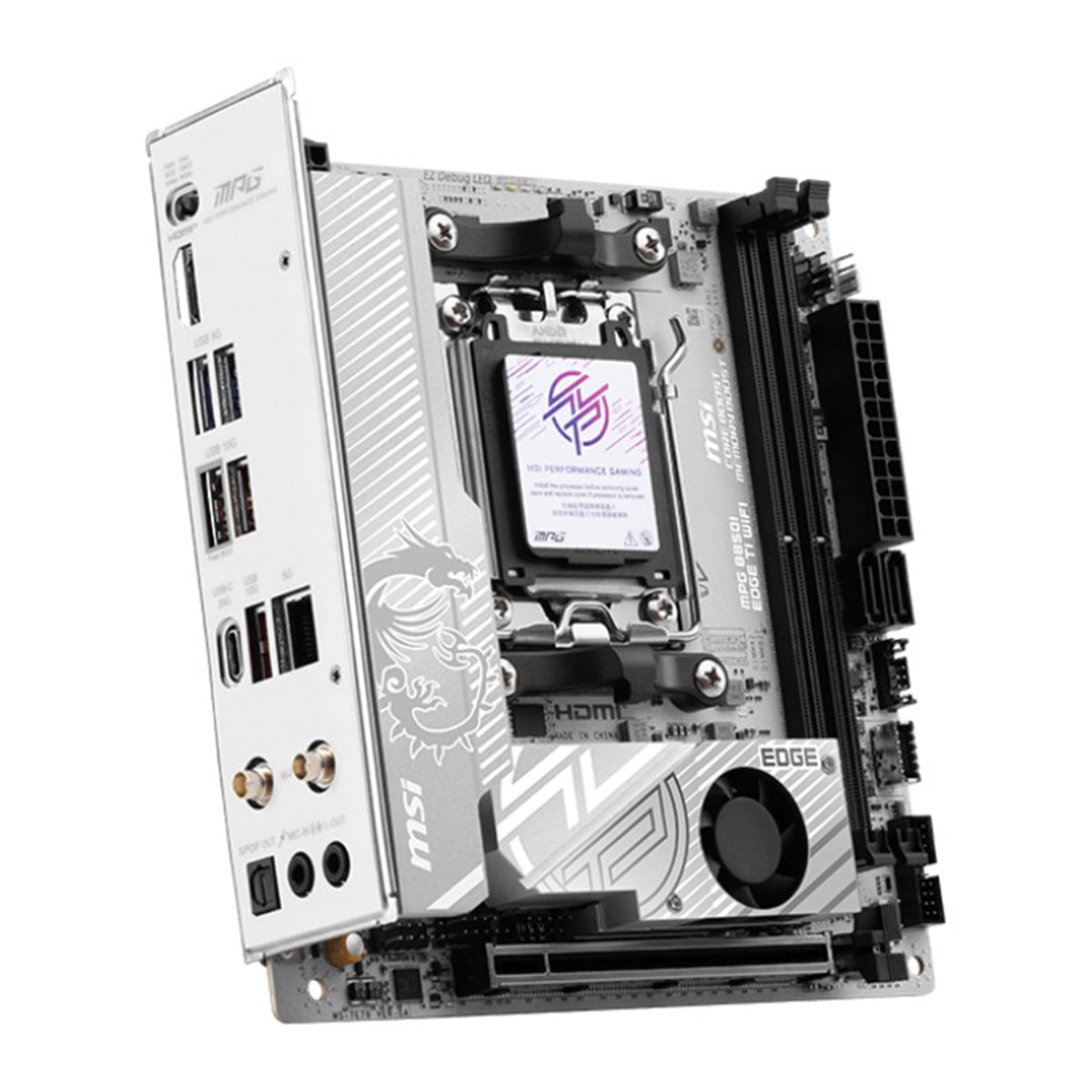 MSI MPG B850I Edge Ti WiFi DDR5 AMD Motherboard