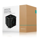 Deepcool AK620 Digital Performance CPU Cooler With Status Display (R-AK620-BKADMN-G)