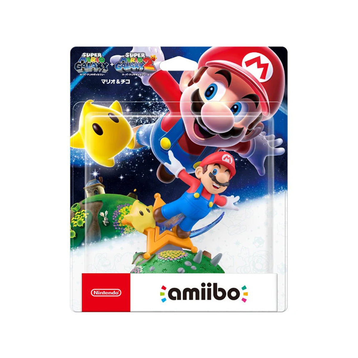 Nintendo Amiibo Super Mario Galaxy + Super Mario Galaxy 2 Series Mario & Luma