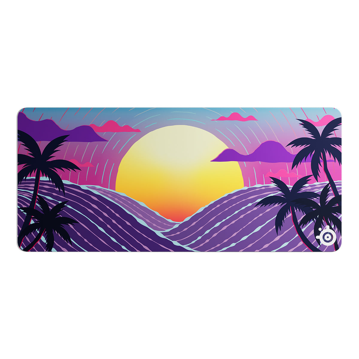 Steelseries QCK Cloth Mousepad (Neon Sunset)