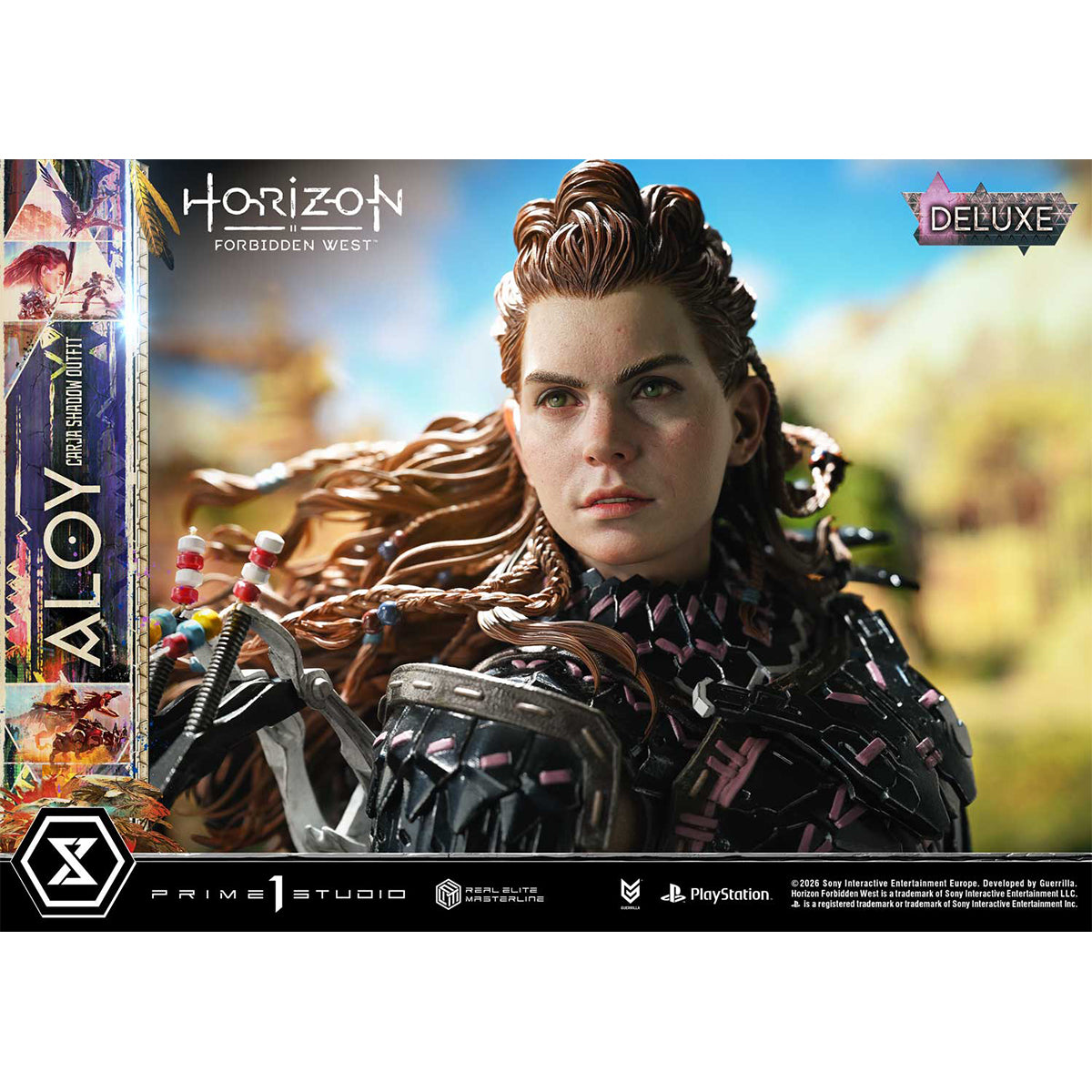 Real Elite Masterline Horizon Forbidden West Aloy Carja Shadow Outfit