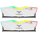 TeamGroup T-Force Delta RGB DDR4 16GB (2X8GB) 3600MHz CL18-22-22-42 1.35V Gaming Desktop Memory