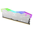 TeamGroup T-Force Delta RGB Eco DDR5 64GB (2x32GB) 6000MHz CL38-46-46-84 1.35V Gaming Desktop Memory (Silver)