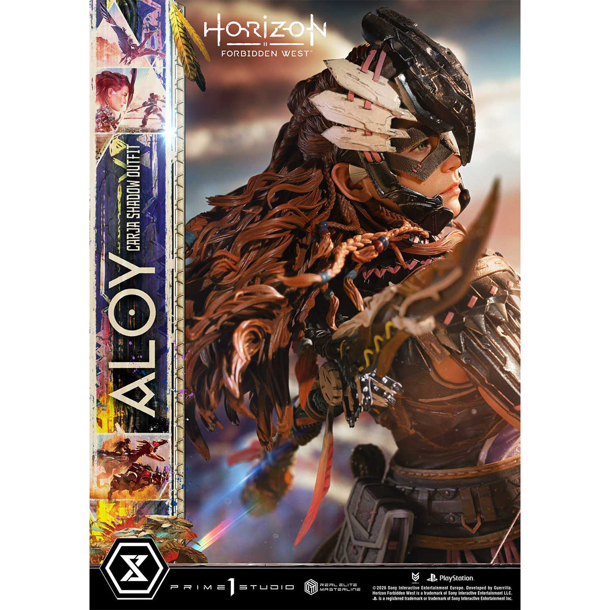 Real Elite Masterline Horizon Forbidden West Aloy Carja Shadow Outfit
