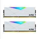 ADATA XPG Spectrix D50 32GB (2X16GB) DDR4 RGB 3600MHZ PC4-28800 CL18-22-22 1.35V Desktop Memory (White) (AX4U360016G18I-DW50)