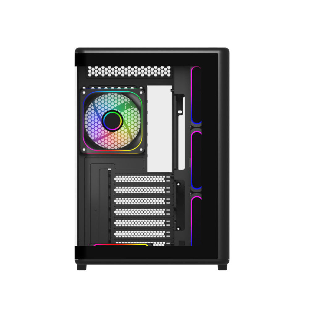 Cooler Master Elite 600 TG ATX Mid-Tower PC Case with USB-C Port